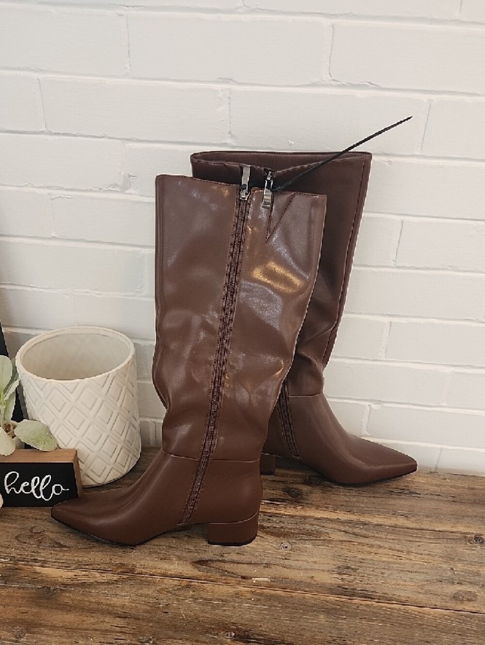 Brown Boots - Women's 6 - Picture 2 of 8